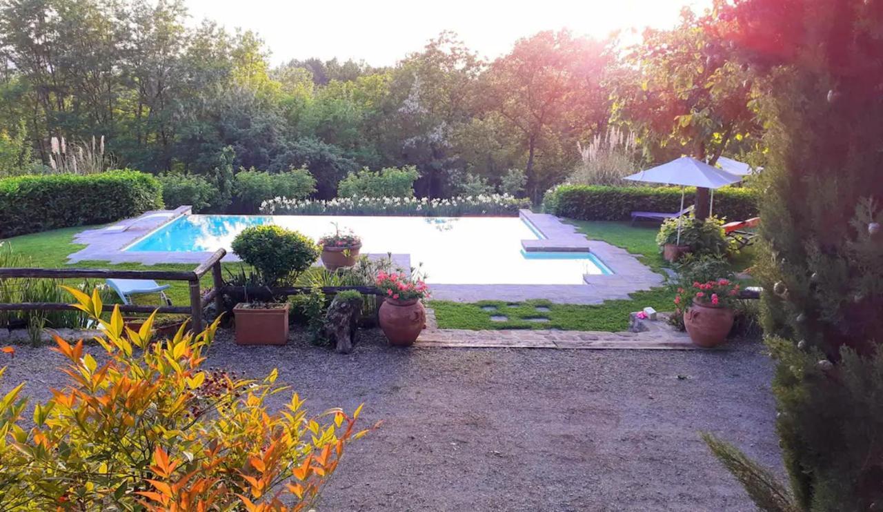 Tuscan Hills Near Florence - Stone House Виккьо Экстерьер фото